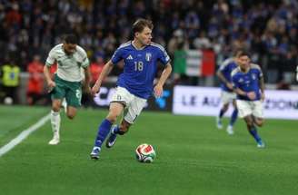 Tonali marcou um dos gols da Itália diante da Irlanda do Norte –