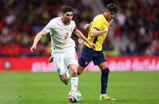 Denil Castillo se machucou mesmo sem entrar em campo no empate diante de Marrocos –