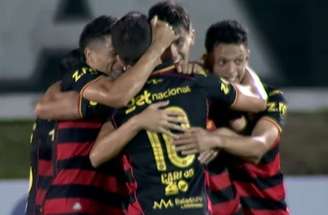 Biel vibra: Foi dele o gol do Sport sobre o ABC.