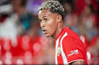 Proveniente da base do Flamengo, Lázaro chegou ao Almería em 2022 –