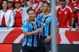 Martin Braithwaite marcou seis gols em 18 jogos no Brasileirão de 2025 – Lucas Uebel / Grêmio