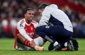 Arteta se mostrou preocupado com lesão de Gabriel Magalhães –