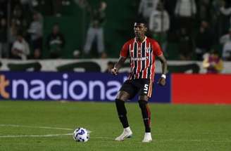 Ídolo do Tricolor, Rogério Ceni em ação pelo São Paulo –