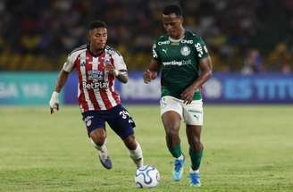 Palmeiras ficou no empate com o Junior Barranquilla, pela Libertadores –