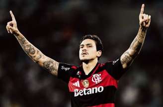 Pedro marcou duas vez contra o Fluminense –