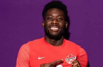 Alphonso Davies em campo pelo Canadá – Photo by Michael Owens/Getty Images