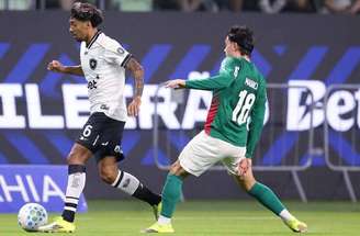 Medina durante a partida contra o Palmeiras –