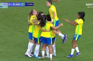 Brasil e Zâmbia mediram forças na Arena Pantanal pela segunda rodada do Fifa Series –