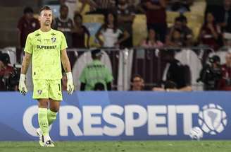 Aran marcou o gol do Fluminense no início do jogo –