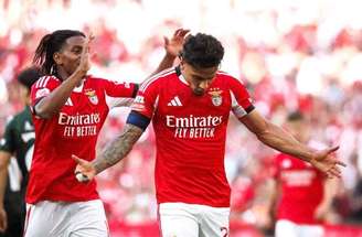 Benfica e Moreirense mediram forças neste sábado (25), pelo Campeonato Português –