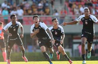 Corinthians comemora gol contra o São Paulo – Foto. Reprodução de vídeo