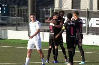 Filipinho brilhou na vitória do Bragantino sobre o Santos, no Brasileirão Sub-20 –