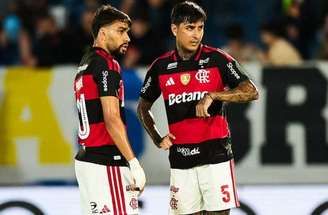 De la Cruz desfalca o Flamengo contra o Atlético-MG –
