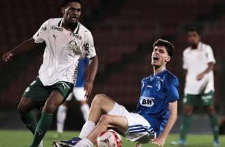 Cruzeiro e Palmeiras mediram forças nesta terça-feira (28), pelo Brasileirão Sub-20 –