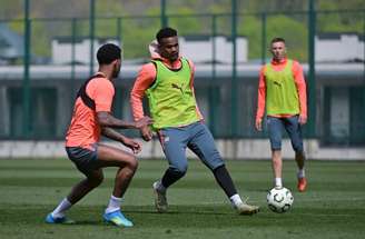 Atividade de preparação do Crystal Palace antes da semifinal –
