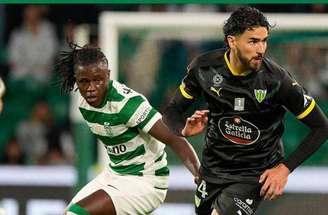 Sporting e Tondela mediram forças nesta quarta-feira (29), no Estádio José Alvalade, em Lisboa –