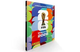O álbum da Copa do Mundo de 2026 feito pela Panini –