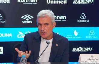 Luís Castro foi expulso na partida contra o Coritiba, pelo Brasileirão –