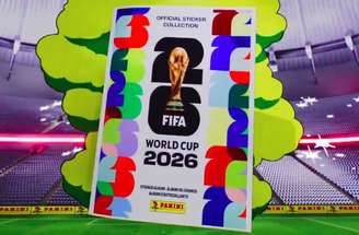 O álbum de figurinhas da Copa do Mundo de 2026 –