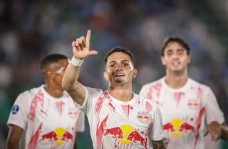 Pode festejar, Bragantino. Afinal, não é sempre que se vence por 6 a 0 fora de casa na Sula. Foto de Ari Ferreira/Red Bull Bragantino