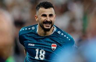 Ayman Hussein marcou o gol da classificação do Iraque para a Copa do Mundo –