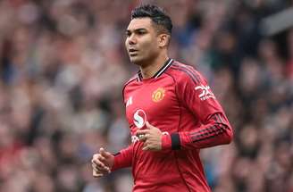 Casemiro em jogo do Manchester United