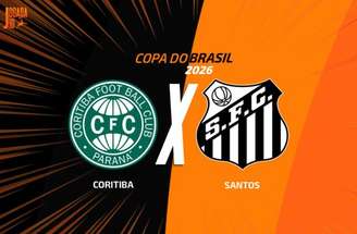 Coritiba e Santos decidem um lugar nas oitavas de final da Copa do Brasil –
