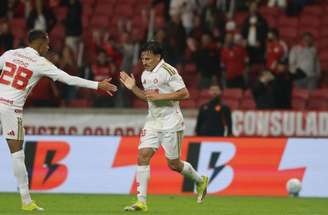 Bernabei marcou um gol na vitória sobre o Vasco –