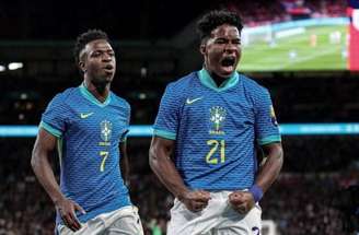 Vini e Endrick em clima de Copa –
