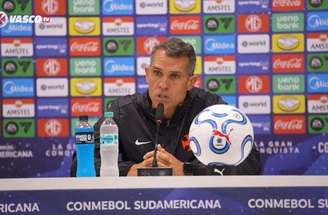 Lazaroni em coletiva após derrota do Vasco para o Olimpia –