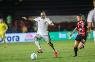 Internacional cometeu falhas de pontaria na derrota para o Vitória neste sábado, no Barradão –