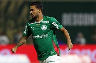 Ramon Sosa durante o treinamento do Palmeiras –