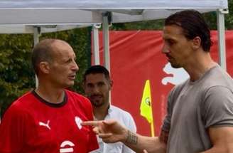 Massimiliano Allegri foi treinador do Ibrahimovic no Milan –