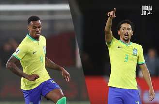 Marquinhos e Gabriel Magalhães devem fazer a dupla titular do Brasil na Copa –