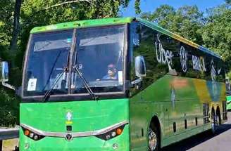 ornalistas antes da chegada da Seleção Brasileira ao hotel nos Estados Unidos –