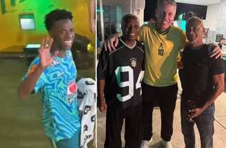 Participantes do BBB na festa –