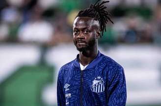 Yusupha Njie não entrou em campo pelo Santos –