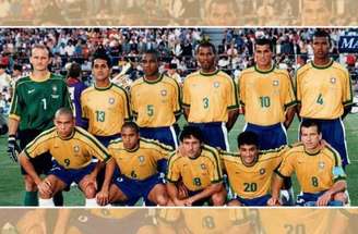 Ronaldo e Romário brilharam na Copa das Confederações, mas não atuaram juntos no Mundial –