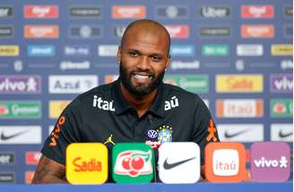 Igor Thiago, atacante da Seleção Brasileira, em entrevista coletiva 