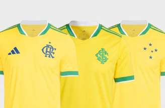 Botafogo apresentou recentemente uniformes em verde e amarelo –