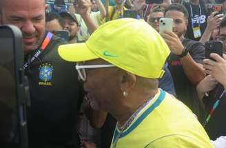 Reportagem do J10 flagrou a chegada de Spike Lee –