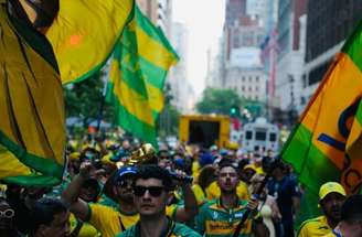 Torcida do Brasil é maioria no MetLife Stadium –
