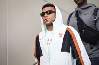 Chegada de Kylian Mbappé em Boston, nos Estados Unidos –