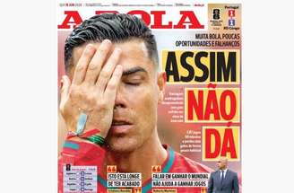 “Dez homens e uma estátua: Portugal sacrifica outra Copa pelo ego de Cristiano Ronaldo”, diz o ‘Independent’ –