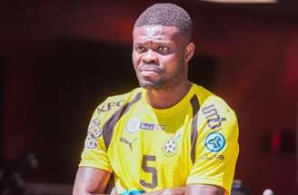 Thomas Partey durante amistoso pela seleção de Gana diante do País de Gales –