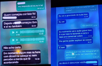 Em troca de mensagens, amigo de infância confessou estupro à vítima