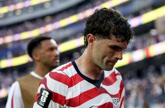 Pulisic em campo pelos Estados Unidos –
