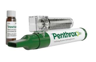 Penthrox (metoxiflurano) é usado em emergências médicas para diminuir a dor rapidamente – Reprodução