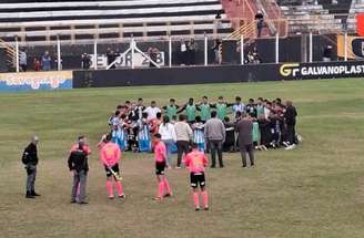 Catanduvense já perdia por 6 a 0 com menos de 30 minutos de jogo –