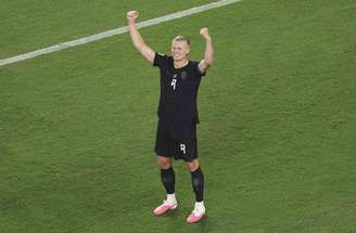 Pedersen abriu o placar para a Noruega após um primeiro tempo muito equilibrado contra Senegal –